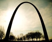 8x10 Photo Print - St. Louis Arch by kzieglerdesign