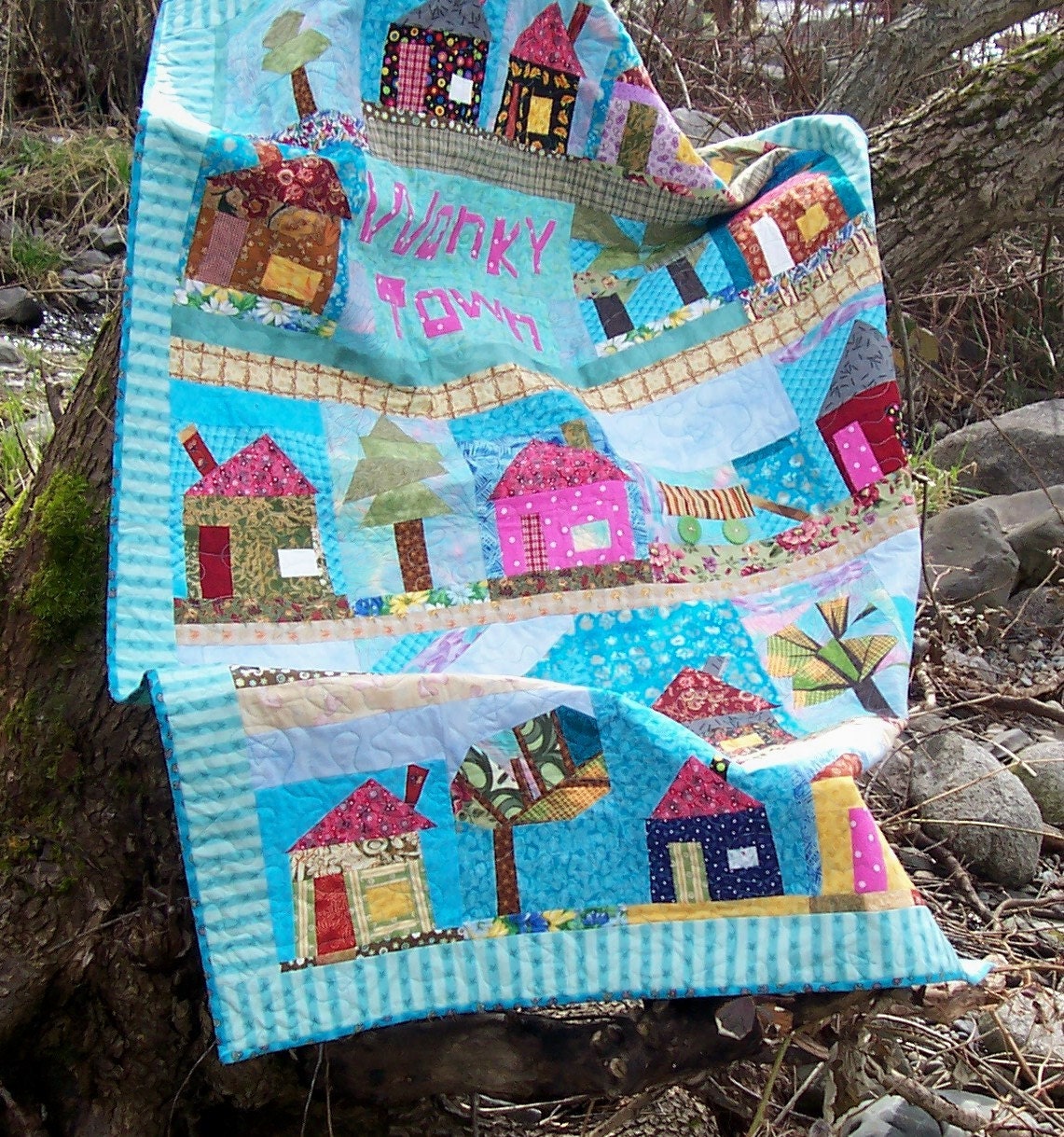 Wonky Town Quilt