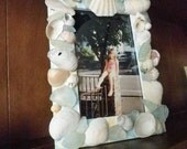 Seashell Photo Frame - Price includes US postage