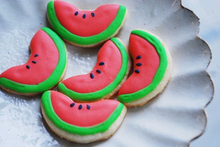 Nothing says summer like Watermelons mini cookies (2 dozen)