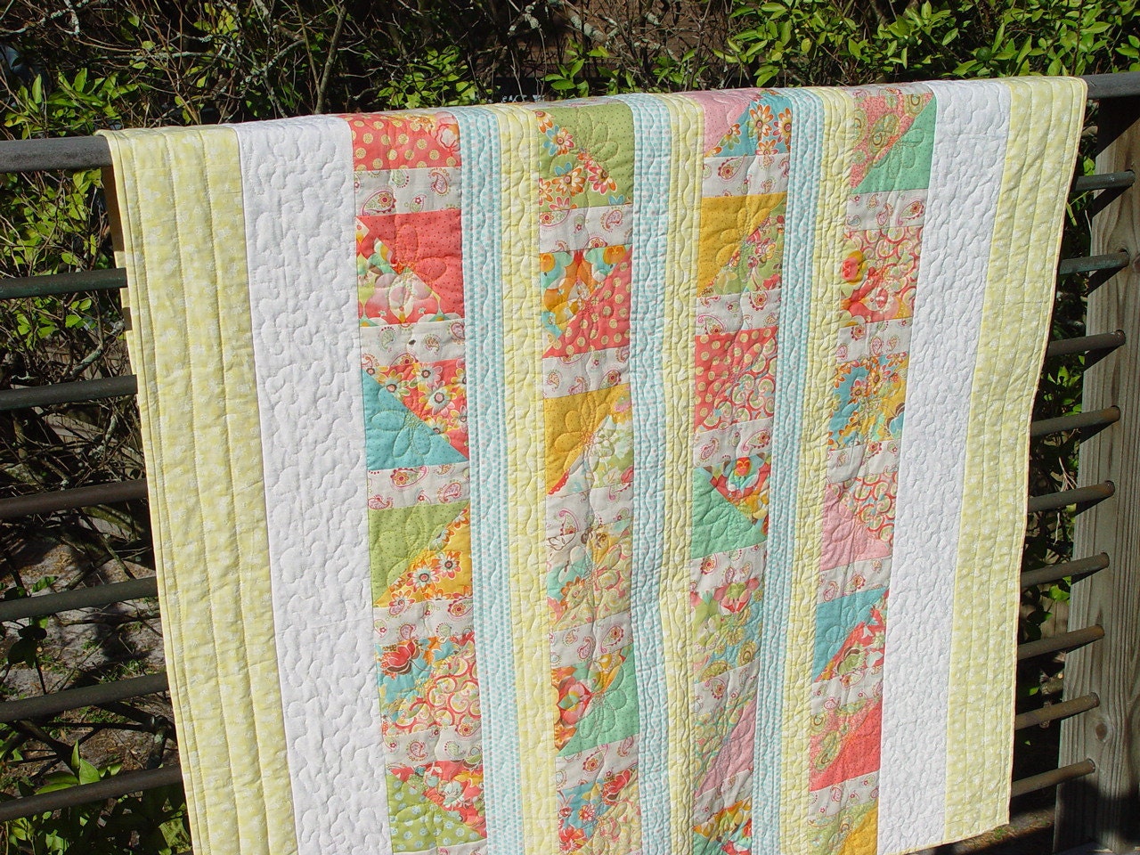 Summer Day Lap Quilt