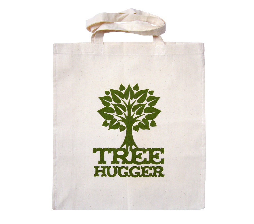 Tree Hugger Tote Bag FREE Shipping