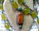Inner Peace - Serpentine Necklace
