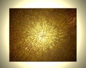 Gold Abstract  Original Painting