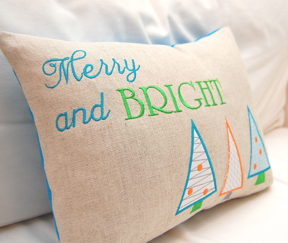 Merry and Bright Machine Embroidery Design