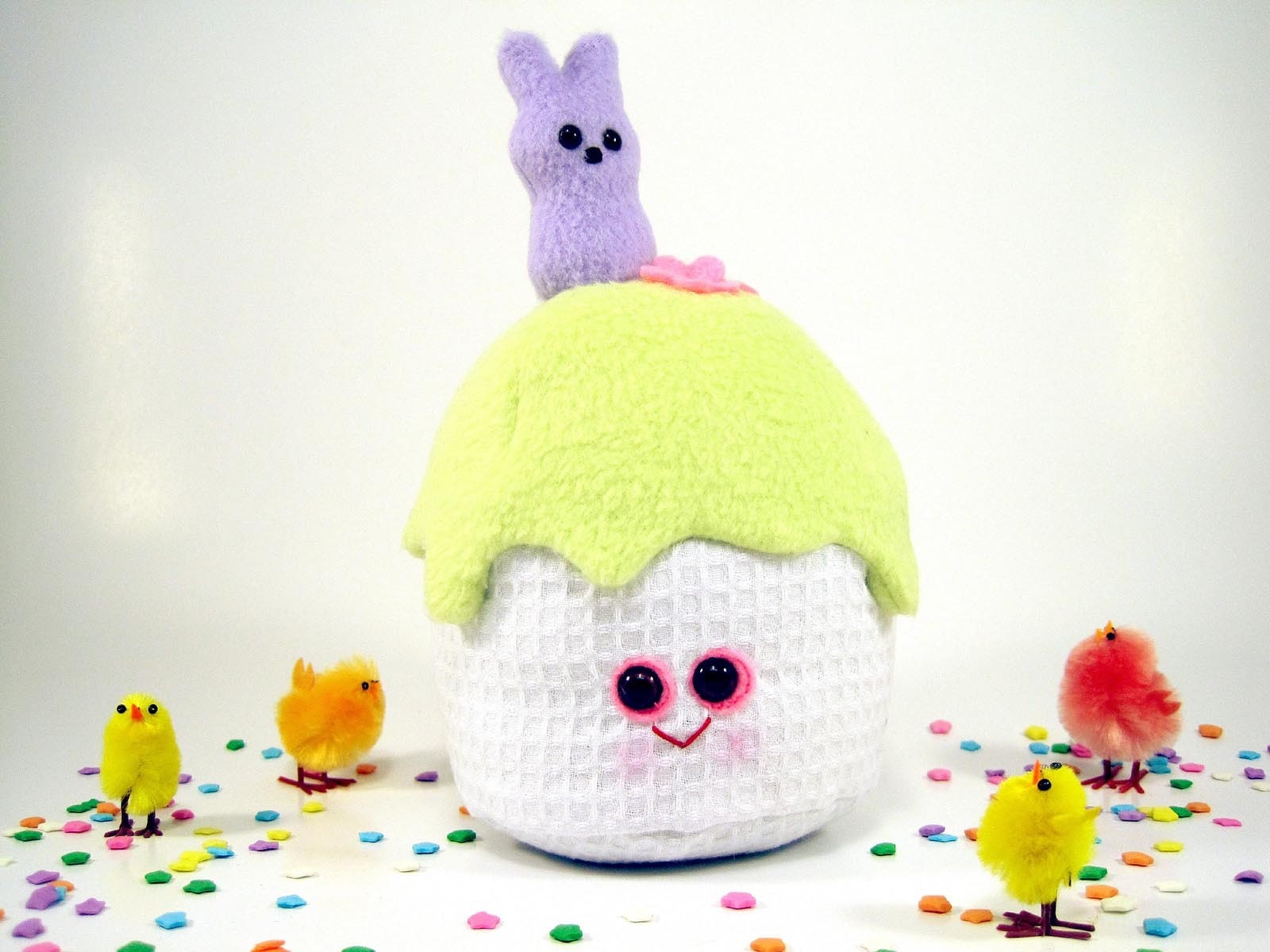 Plush Easter Cupcake...sweet treat of a toy.