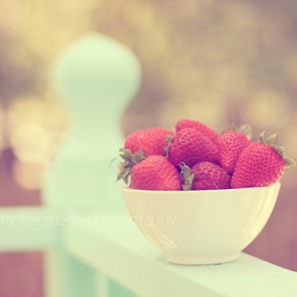 Strawberries 8x8 Fine Art Photography