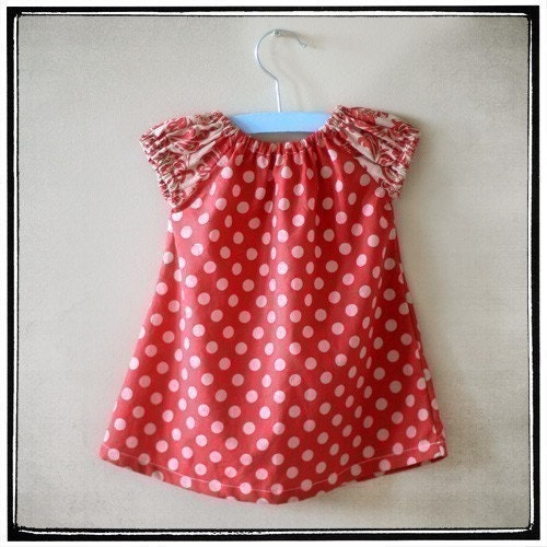 Sweet Little Dress for Babies Pattern PDF, Leila and Ben
