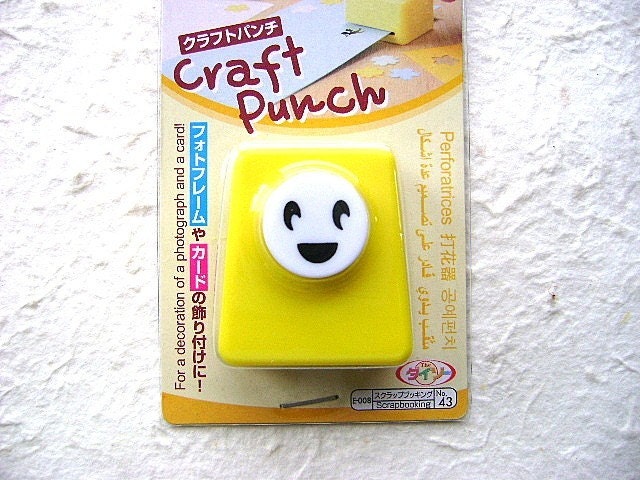 Cute Paper  Punch - Smile Face - Medium