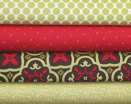 Amy Butler, Genevieve Gail, and Patty Young Fabric Bundle, 4 Half Yards