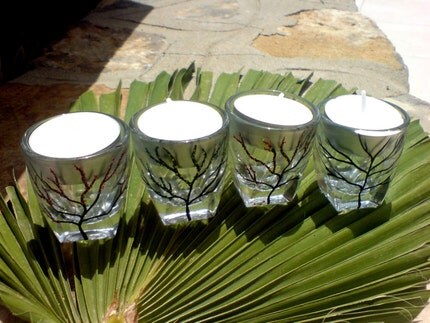 Four Seasons Candle Holders- Set of 4