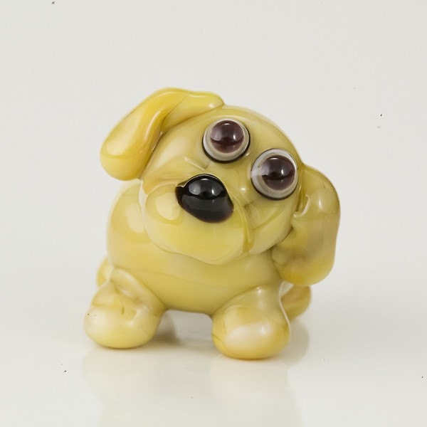 cute yellow lab dogs. cute Yellow Lab dog bead: