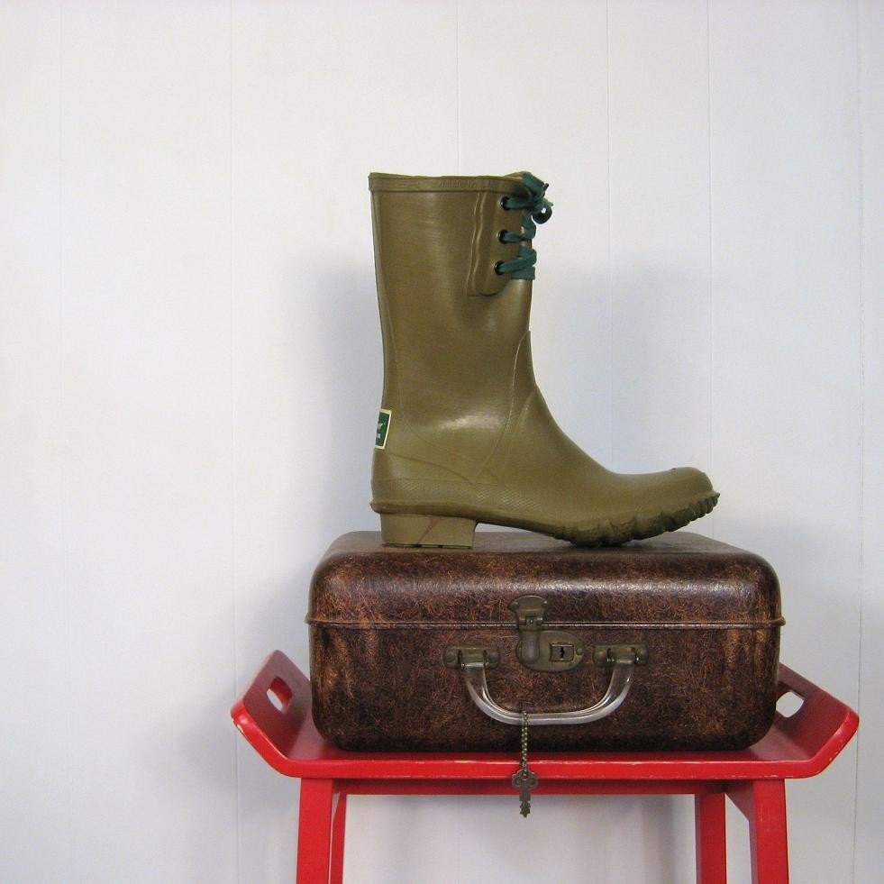 Vintage 1960s Servus Rubber Boots DeadStock