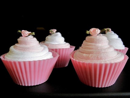 Baby Pink Socks Cupcakes
