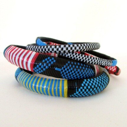 Ethnic Woven
 Bracelets in Assorted Colors (e)