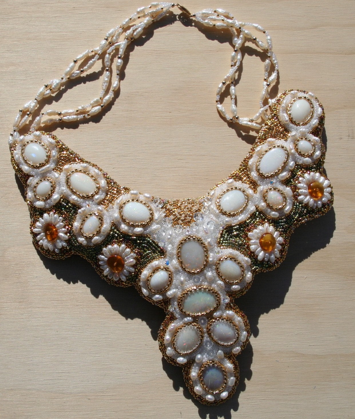 The Tsarina's Opal Collar Necklace