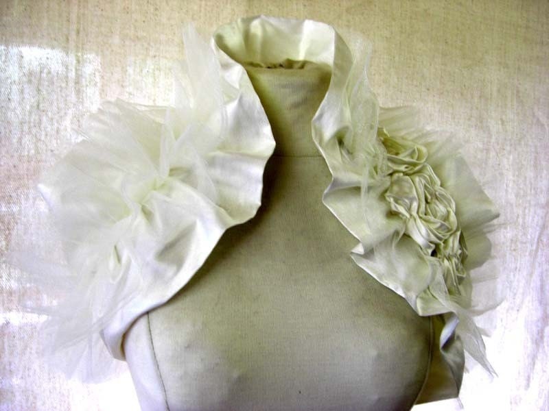 French Vanilla Bridal Wrap