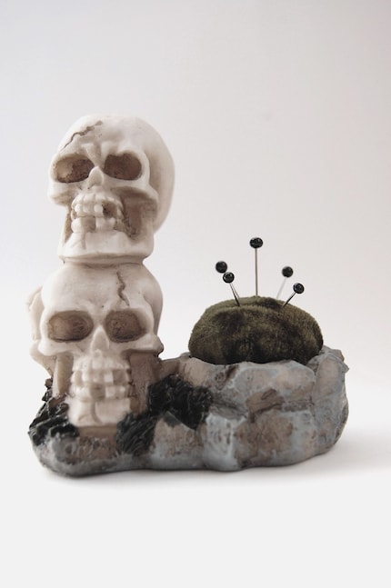 Skull Pincushion