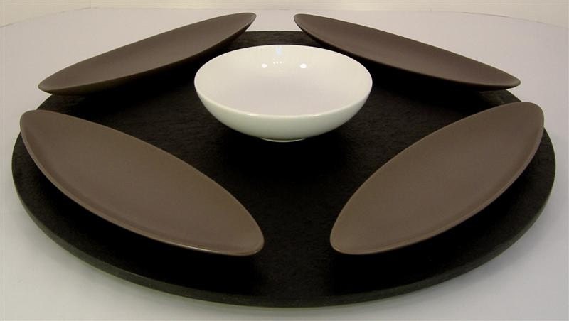 Turnadaisy Pro 24 inch Recycled lazy susan style display or work turntable for Bonsai Artists and countless other uses