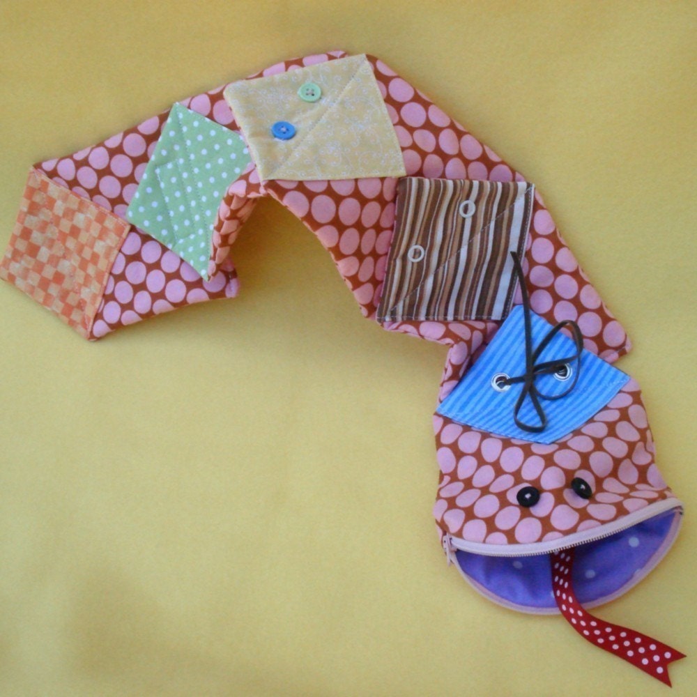 Button, Snap, Tie and Lace Learning Toy
