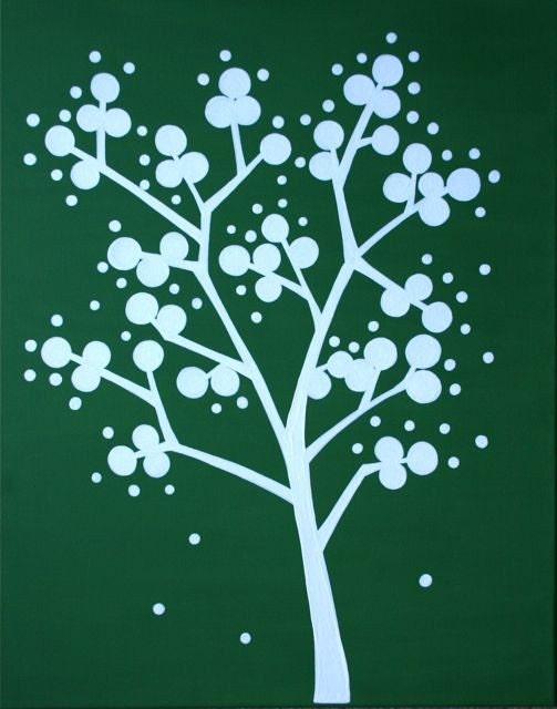 Green and White Idea Tree by AndThen