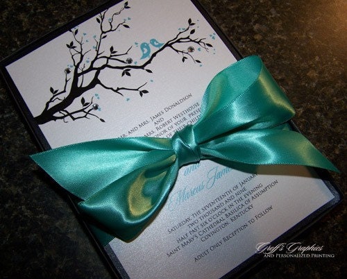 Heather Collins Groff’s Graphics Breanna Couture Embellished Boxed Wedding Invitation