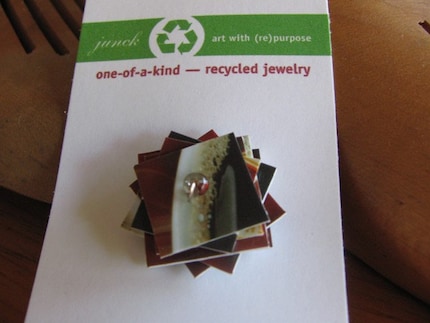 Recycled Gift Card Ring