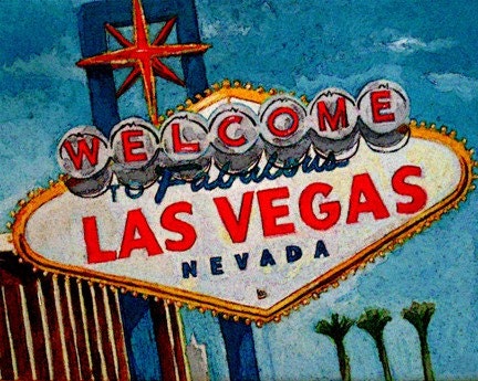 Welcome to Fabulous Las Vegas print (state2)