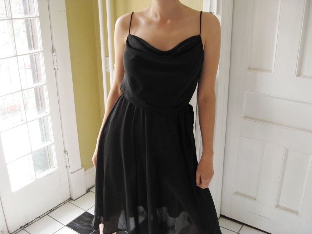 Vintage Black Party Dress