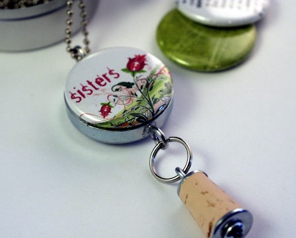 SISTERS 4 EVER Recycled Magnetic LOCKET SET By Polarity