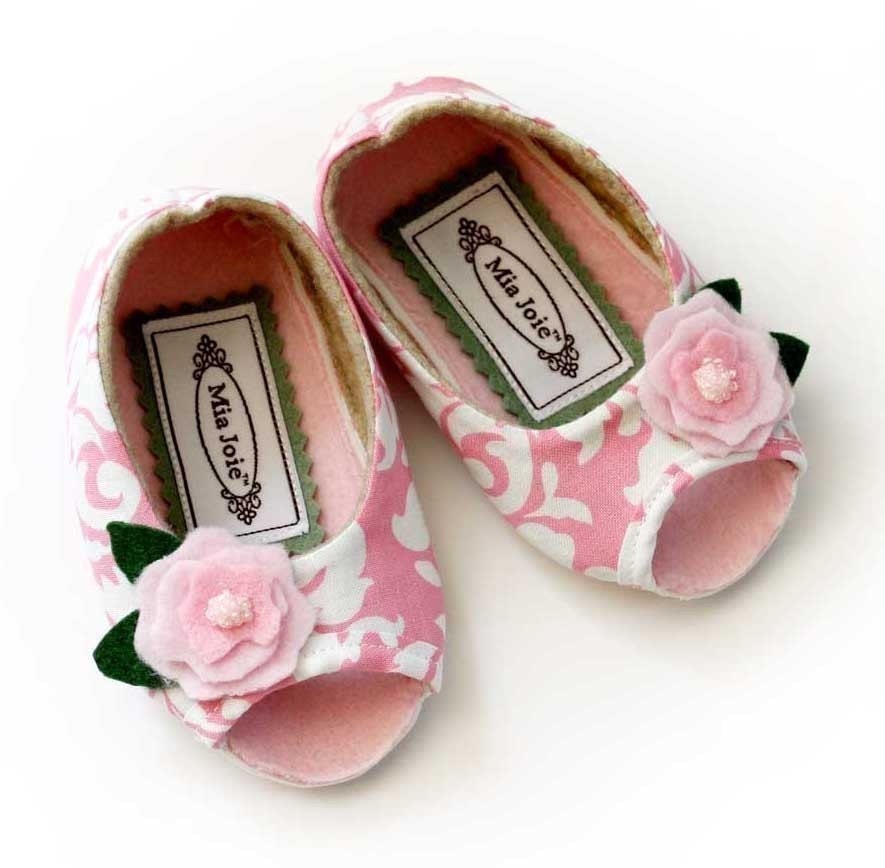 Marianna Pink Peep Toe Baby / Toddler Shoes