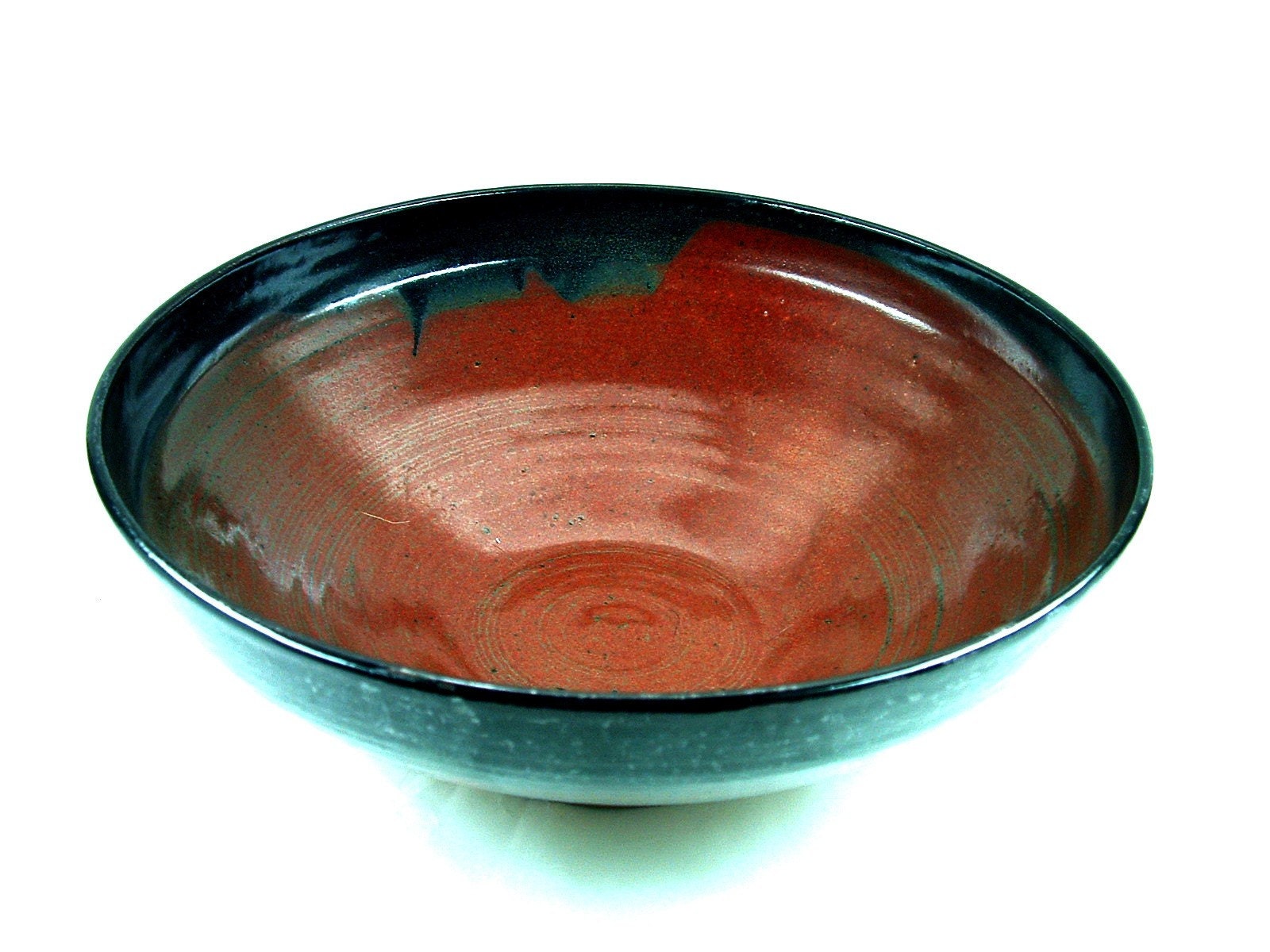 large stoneware serving bowl / pottery by ningswonderworld