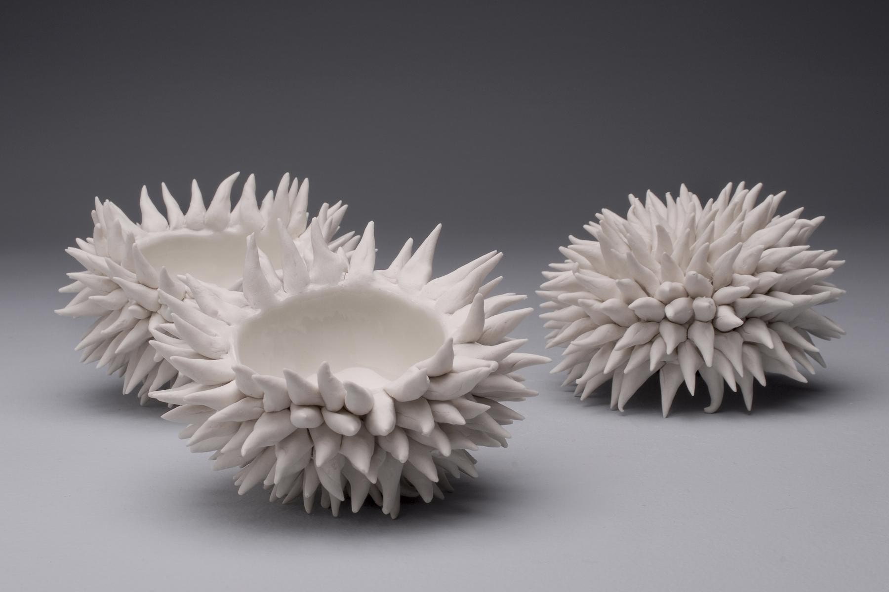 set of 3 urchin bowls