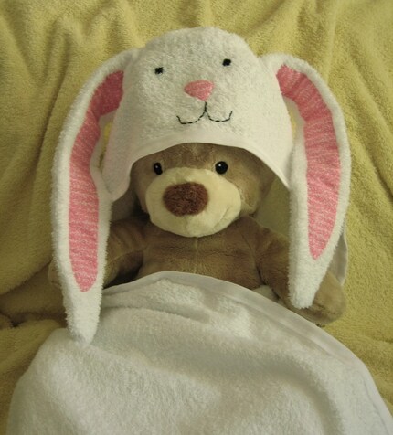 Bunny Hoodie Towel