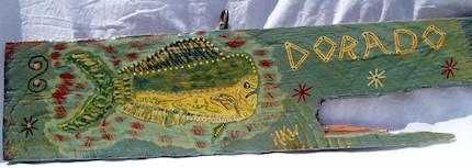 Dorado The Dolphin - Original Hong Kong Wilie Art - Key West