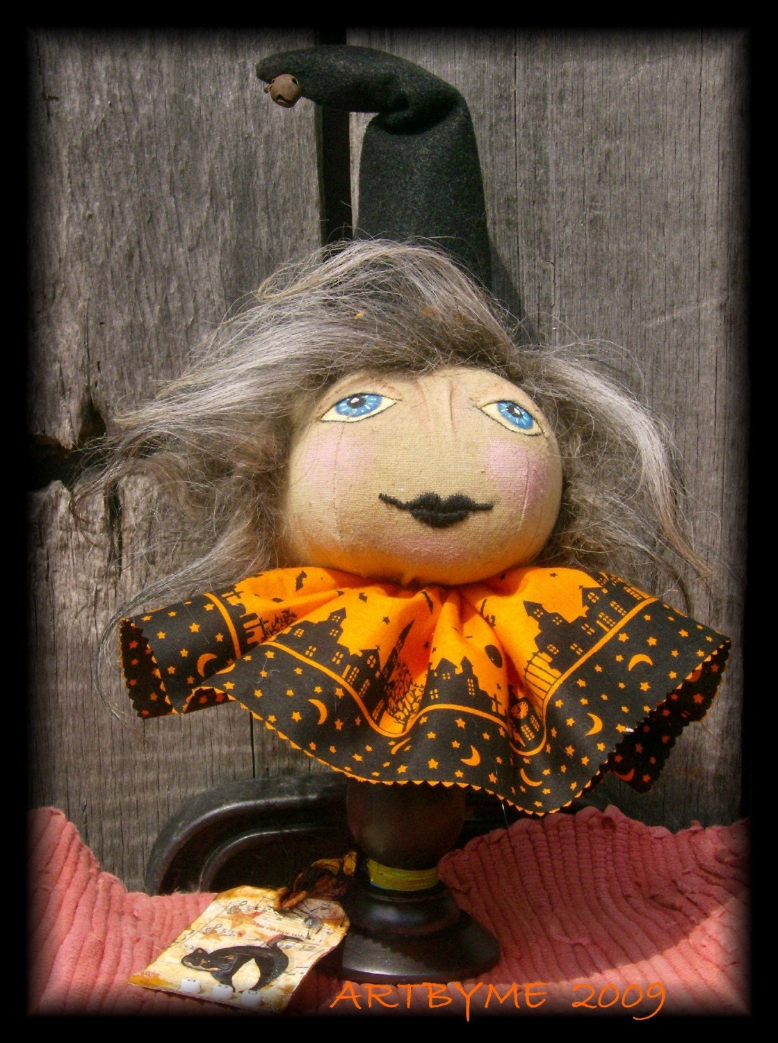 Primitive Halloween Witch Make Do
