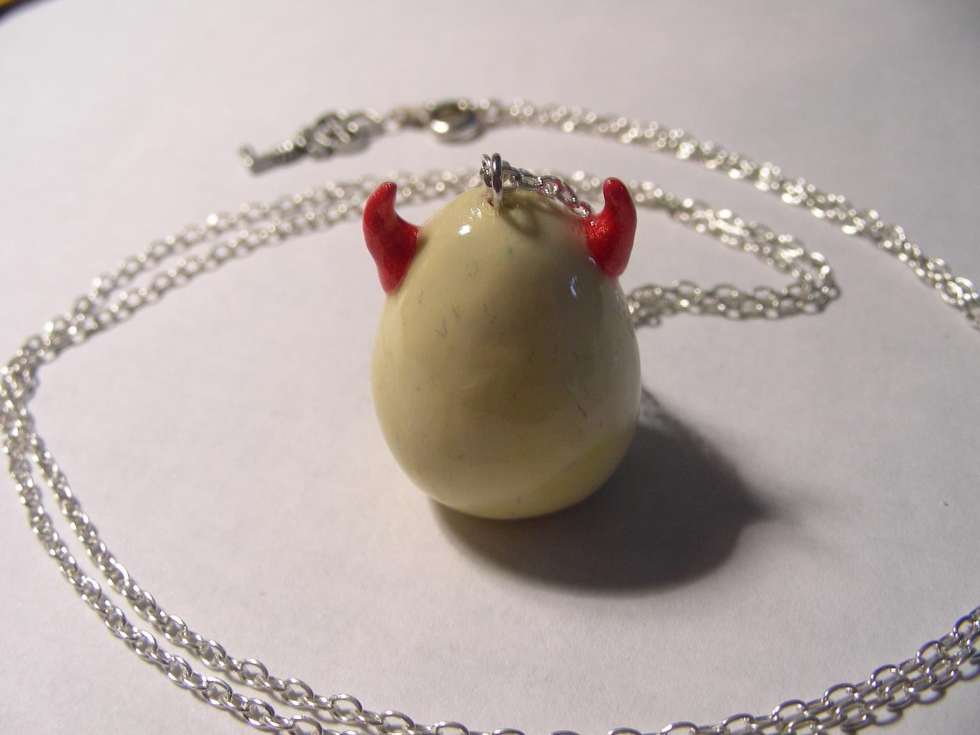 Bad Egg by keyholedesigns on Etsy necklace design jewelry womens