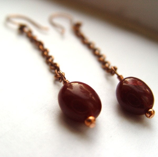 Pomegranate Kiss Earrings Picture