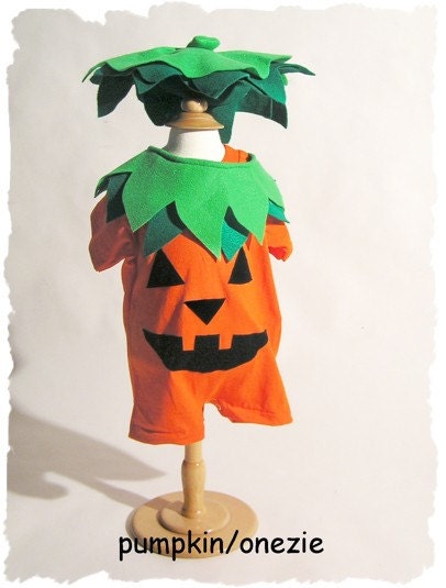 Halloween Costume Toddler Infant Child Pumpkin Boy Girl Bodysuit Costume