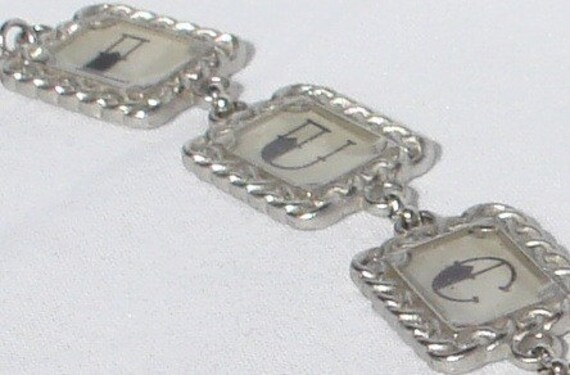 LUCKY TATTOO Script Bracelet. From shirkdesigns
