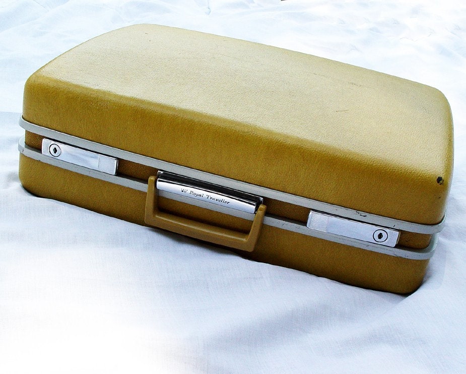 Mustard Yellow Royal Traveller Suitcase