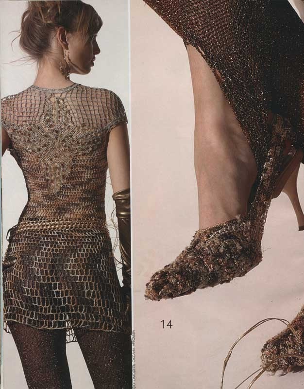 Zhurnal MOD, MOA Fashion Magazine No. 506 Russian knitting and crochet patterns