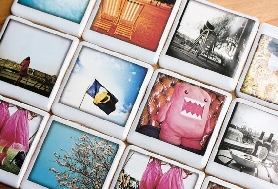 Polaroid Coaster - Stacked up chairs