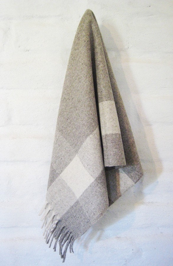 Top Drawer Blanket/Cruz Gris/Pure Virgin Wool