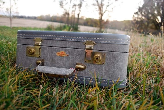 Vintage Small Travel Suitcase