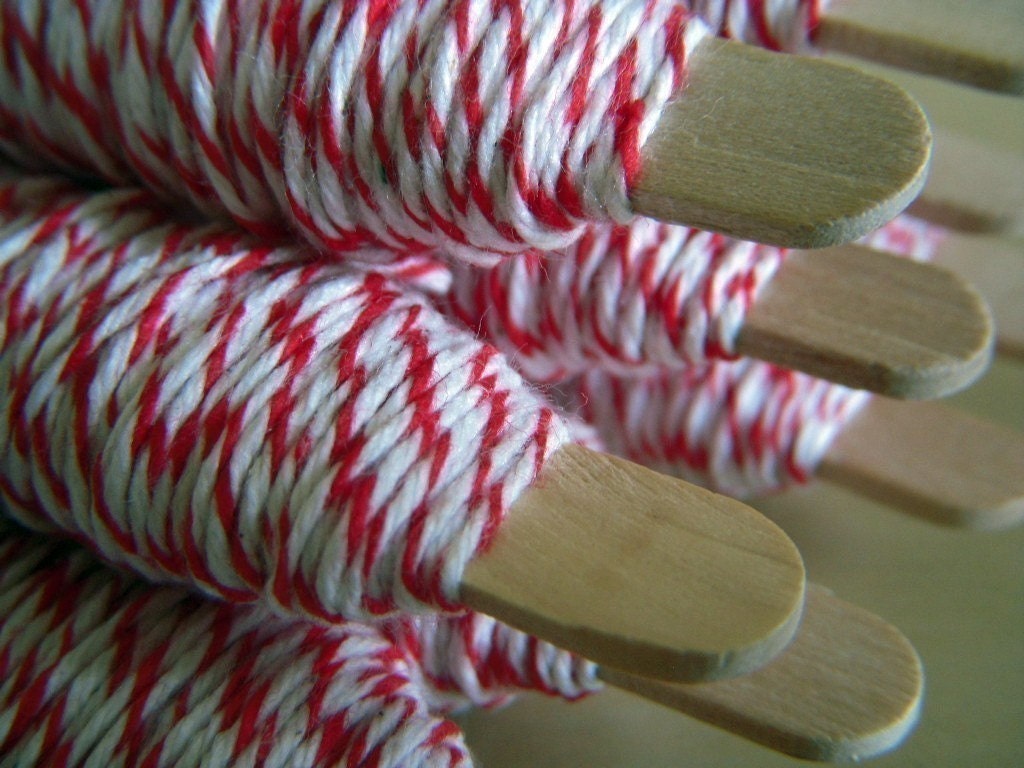 25 yds Peppermint Bakers Twine