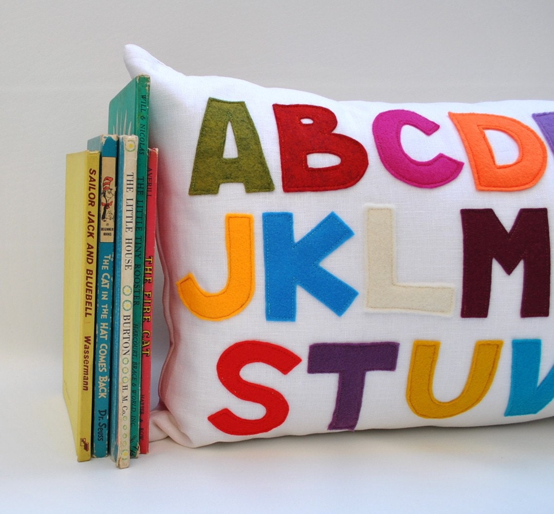 ABC Alphabet Pillow