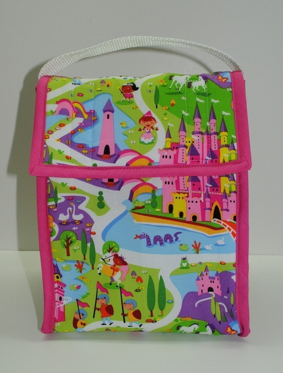 Insulated Lunch Bag Michael Miller Lil Kingdom