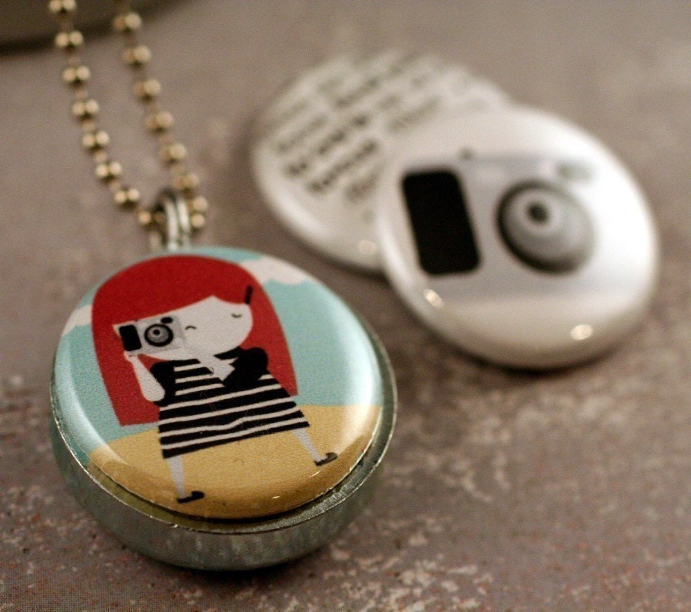 The photographer locket  -  collaboration with POLARITY