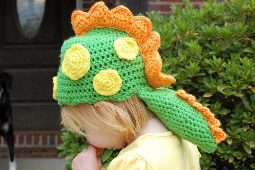Crochet Dragon Hat